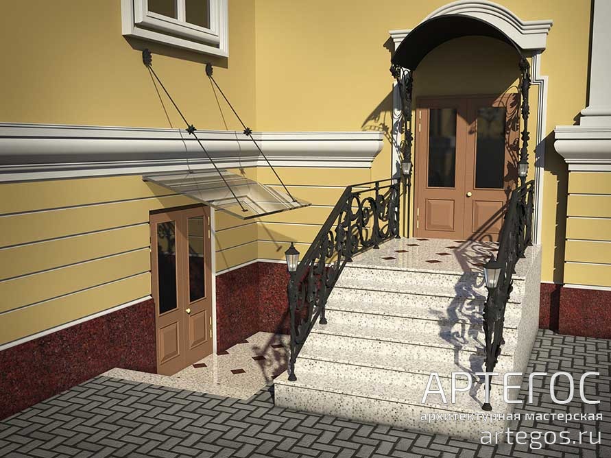 Дворцовые козырьки